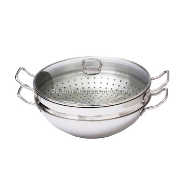 Auslaufsicherer Suppentopf Edelstahl Clear Cooking